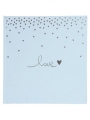  - Fotoalbum klasik 60stran 30x31cm Goldbuch 08014 RAINING HEARTS HELLBLAU