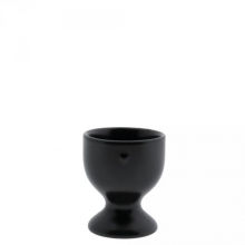 LI-EGG-CUP-002-MB - Bastion Collections EGG CUP in matt black, stojánek na vajíčko  