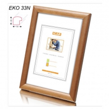  - Rámeček dřevěný EKO 33N 30x40 středně hnědý