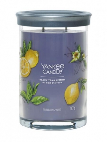  - Yankee Candle BLACK TEA & LEMON, Signature tumbler velký 567 g